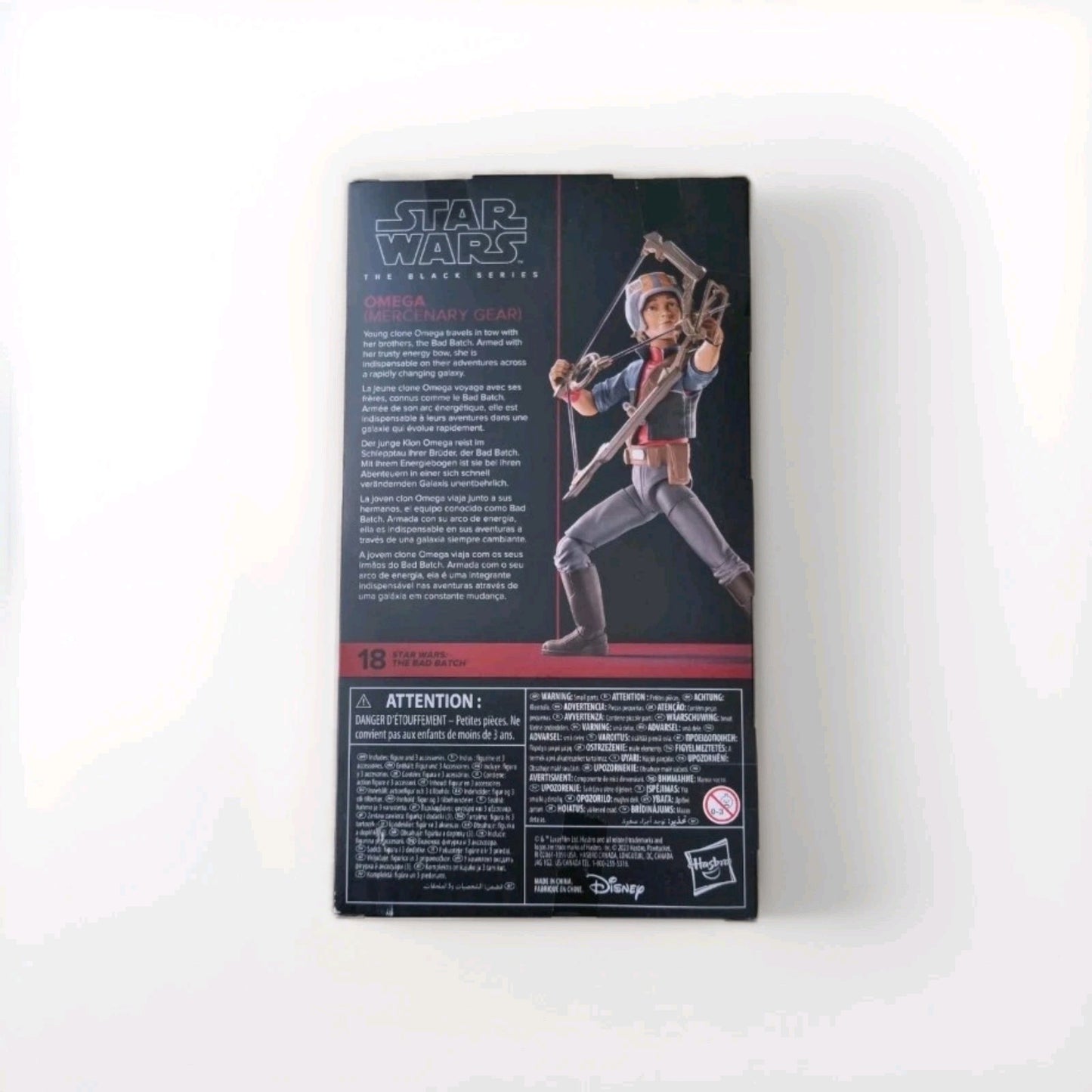 Star Wars Black Series Omega Mercenary Gear Action Figure – Hasbro – New