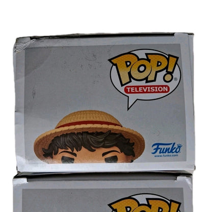 Netflix One Piece Monkey D. Luffy #1878 & Nami #1880 Funko Pop! Set of 2