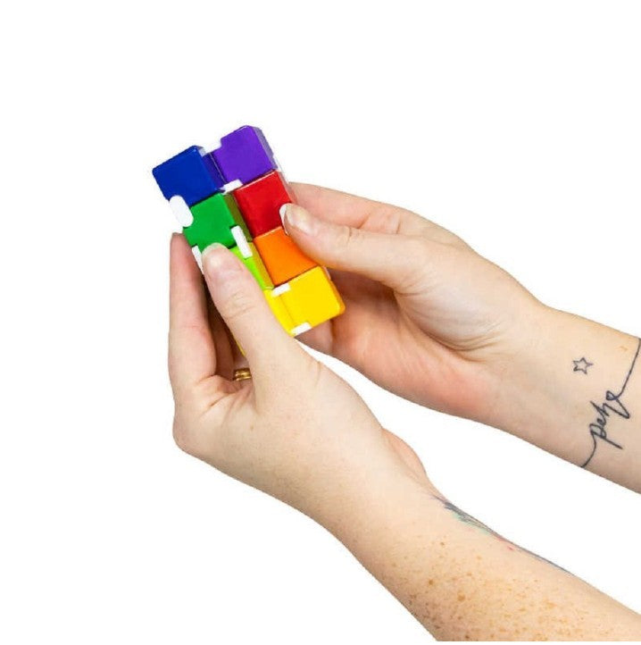  HGL NEON INFINITY CUBE - FIDGET TOY