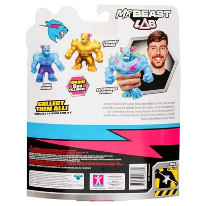 MrBeast Lab Stretchy Heroes Goo Jit Zu Hero Hypercharged Legendary Icon Panther 