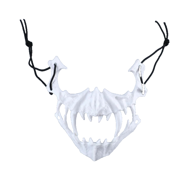 Fantasy Creature Bone Skull Cosplay Half-Masks - Multi-Variation Set