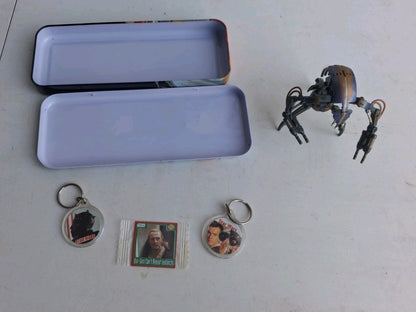 Vintage 1998 Star Wars Episode I Anakin Metal Pencil Case, Toy, Key Rings Bundle