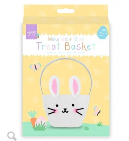 MAKE YOUR OWN EASTER TREAT BASKET - EASTER CRAFT ACTVITY 