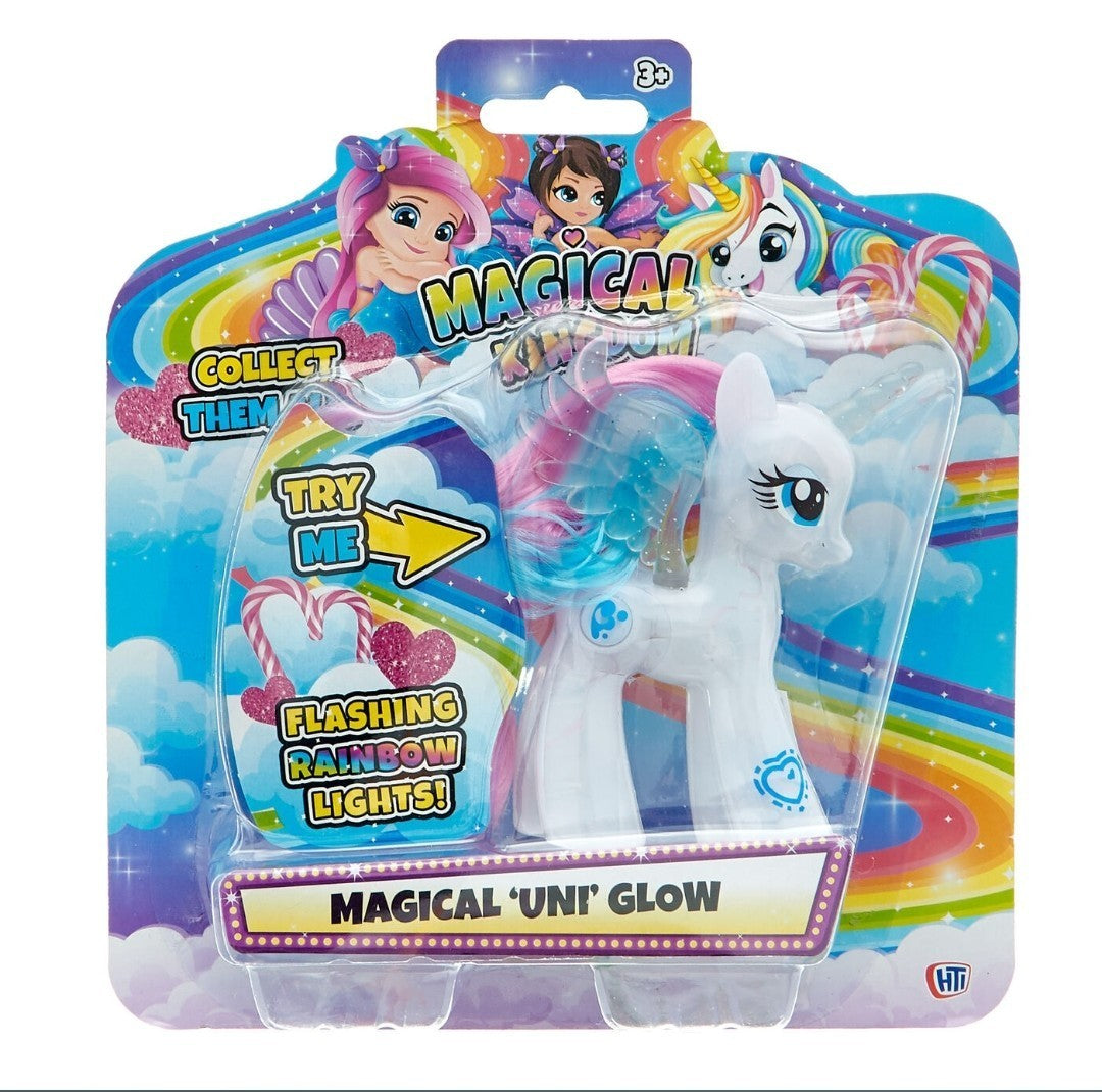 X1 Magical Uni-Glow Light-Up Unicorn Figurine – Rainbow LED Glow