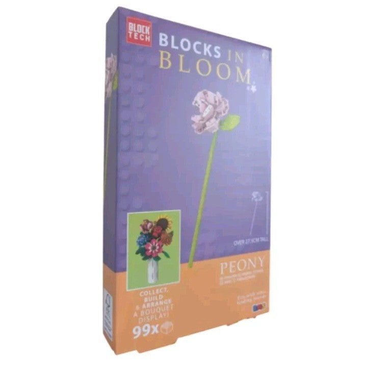Block Tech Blocks in Bloom - Peony 