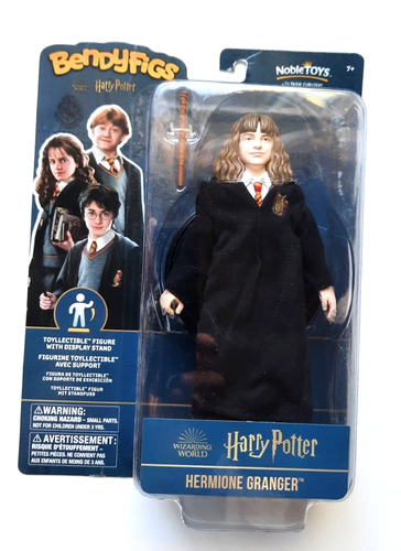 Bendyfigs Hermione Granger The Noble Collection Harry Potter Figurine Series