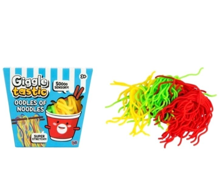 X1 Giggle Tastic: Oodles of Noodles – Stretchy Sensory Fidget Toy