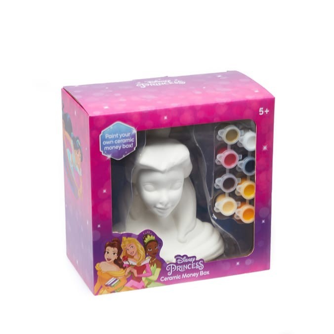 Disney Princess Paint Your Own Ceramic Money Box Belle - Creative Activity
