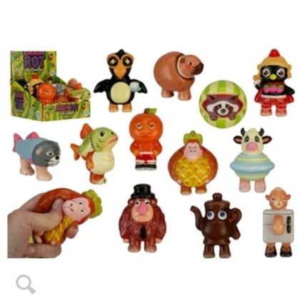 10cm Brainrot SQUISH series Two Figures - Popular Kids Collectable Toy  