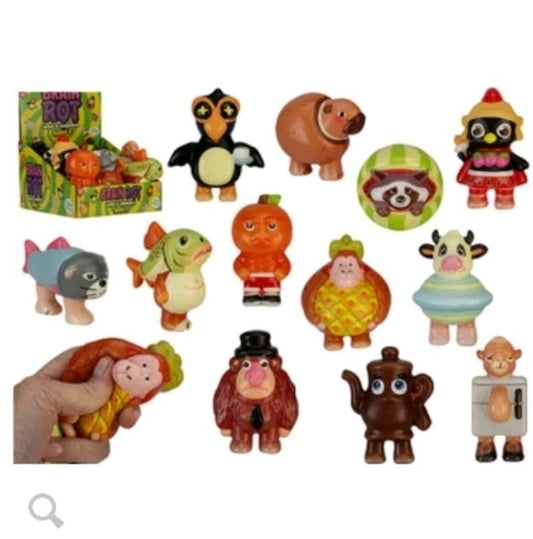 10cm Brainrot SQUISH series Two Figures - Popular Kids Collectable Toy  