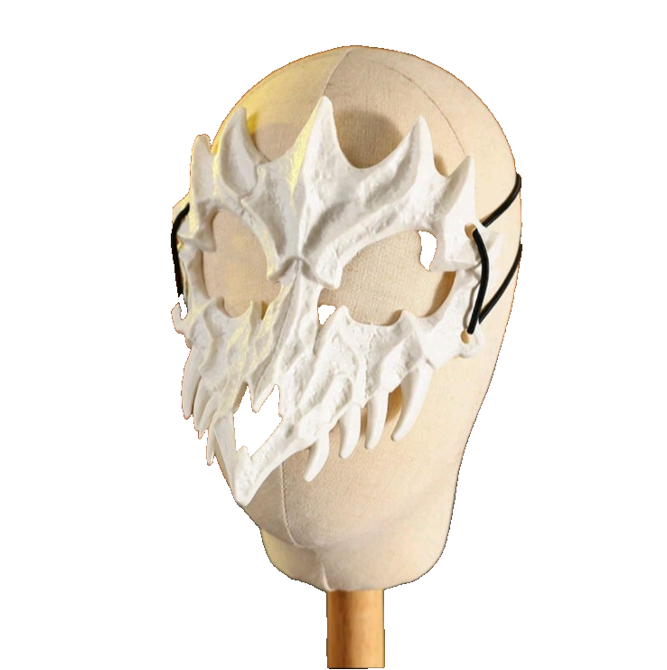 Fantasy Creature Bone Skull Cosplay Half-Masks - Multi-Variation Set