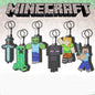 Official Licensed Minecraft 2D Soft PVC Keyrings (Full Set)