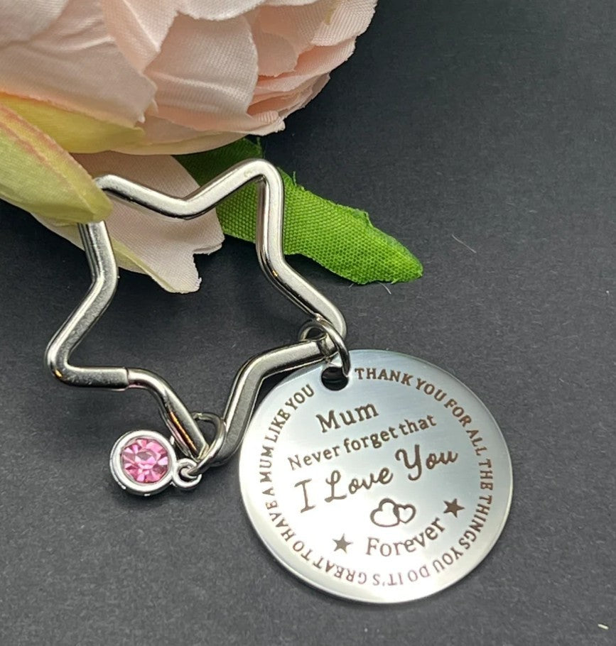 MOTHER'S DAY I LOVE YOU KEYRING - GIFTS FOR MUM