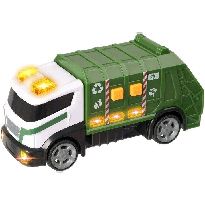 Teamsterz Garbage Rubbish Truck Toy Light And Sound Recycling Vehicle Kids Gift