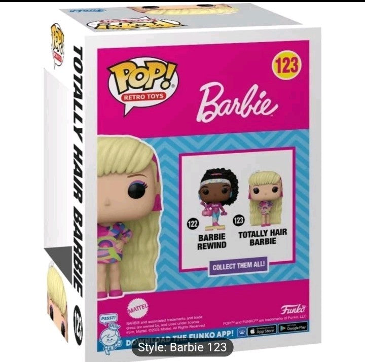 Funko Pop! Retro Toys: Barbie 65th Anniversary – Totally Hair Barbie #123