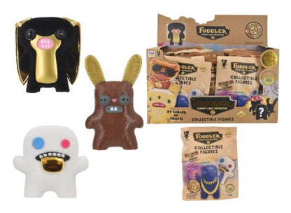 Fuggler Keychain 1pc Blind Box's - Squishy - Soft -  S3 Gold Ed Collectibles