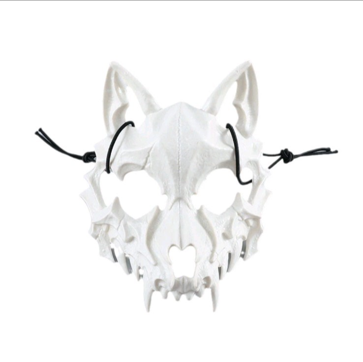 Fantasy Creature Bone Skull Cosplay Half-Masks - Multi-Variation Set