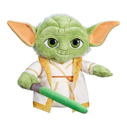 Star Wars Master Yoda Plush toy teddy Young Jedi Adventures Series 13.5”