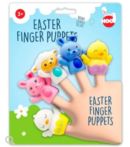 Happy Spring Easter Animal Finger Puppets - Lambs - Bunny - Chick's 
