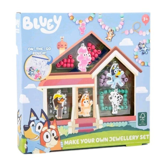 BLUEY MAKE YOUR OWN JEWELLERY SET - Bluey Crafts - Bracelett Making 