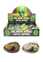 Retro Alien Egg Slime Putty With Baby Alien