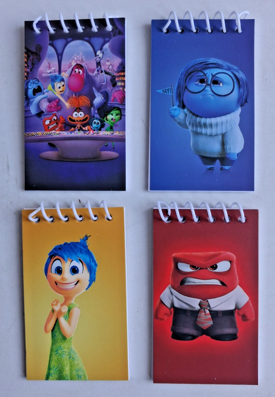 Disney Pixar Inside Out 2 Mini Notebook & Pen Sets • Choose Your Mood!