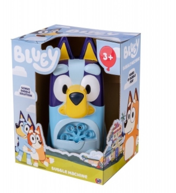 BLUEY Bubble Machine - Outdoor / Indoor Play - Sensory Play