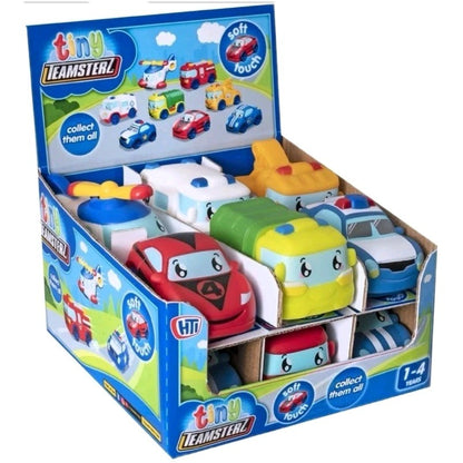 TINY TEAMSTERZ PreSchool Toy Vehicles, Helicopter, Sports Cars, Emergency + More