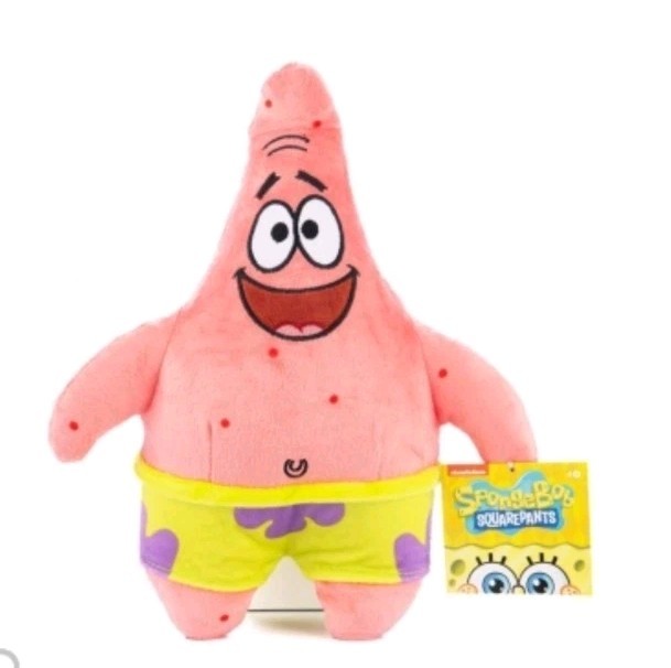 Official Nickelodeon SpongeBob SquarePants & Patrick Star Large Plush Toys 30cm