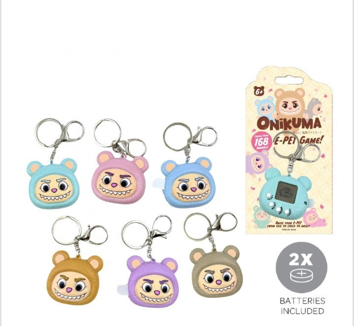ONIKUMA MONSTER 168 E-PETS GAME Cyber E Pet Game 