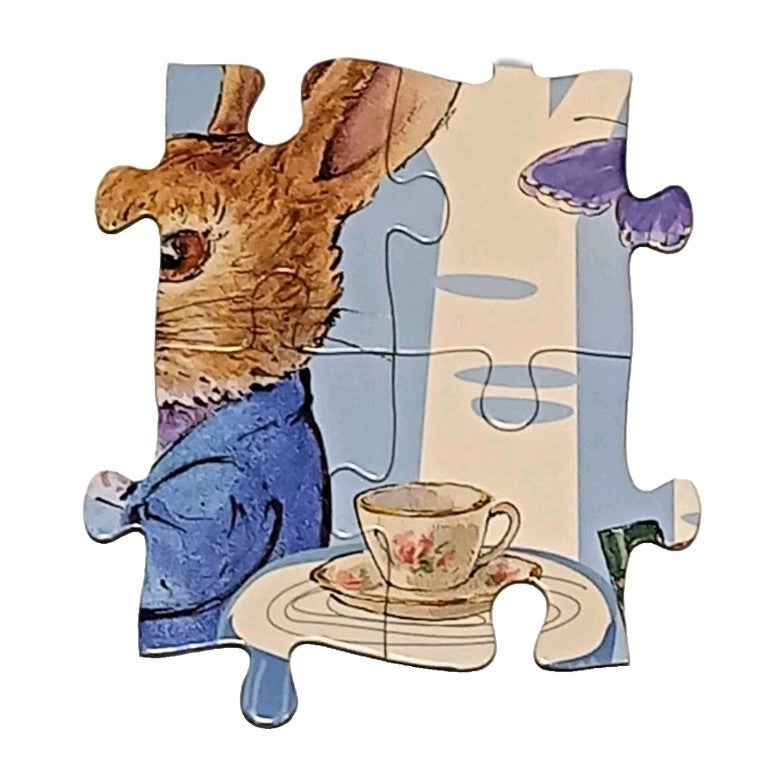 The World of Peter Rabbit Wooden Jigsaw Puzzle (48 Pieces) in Collector's Tin