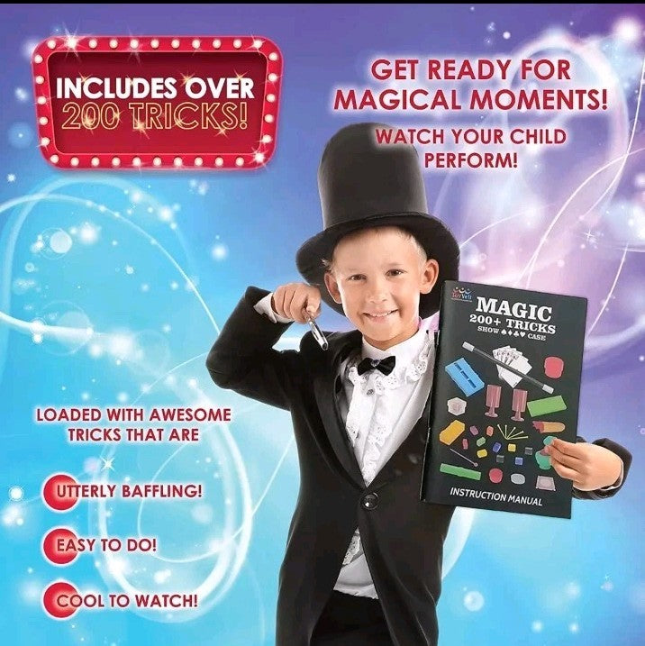 ToyVelt Magic Tricks Set For Beginners with Over 200 Tricks and Instructions