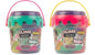 SlimeTastic 1KG+ Slime Beads Bucket – Giant Kids Sensory Toy Tub (Pre-Made)