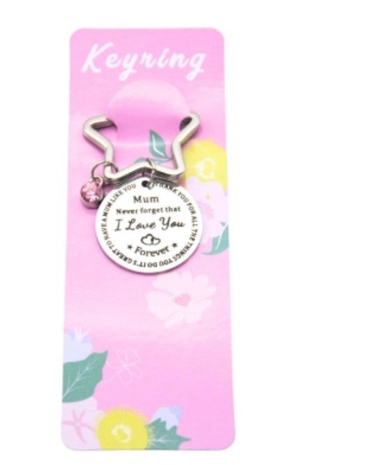 MOTHER'S DAY I LOVE YOU KEYRING - GIFTS FOR MUM