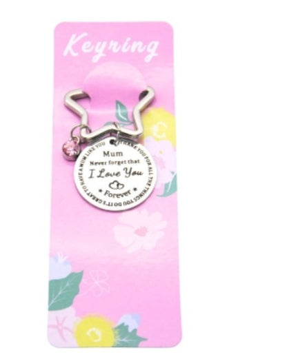 MOTHER'S DAY I LOVE YOU KEYRING - GIFTS FOR MUM