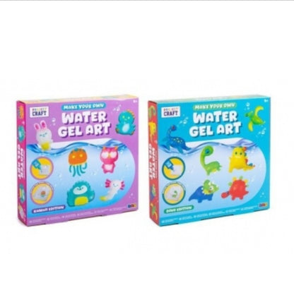 Project Craft: Make Your Own Water Gel Art Kit - Kawaii Edition  & Dino Edition 