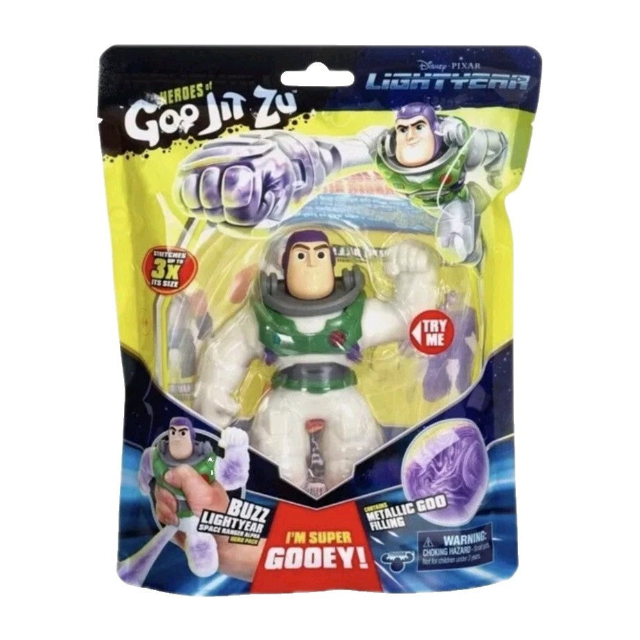 Heroes of Goo Jit Zu Lightyear Buzz Space Ranger Metalic Goo Filling-Alpha Gooey