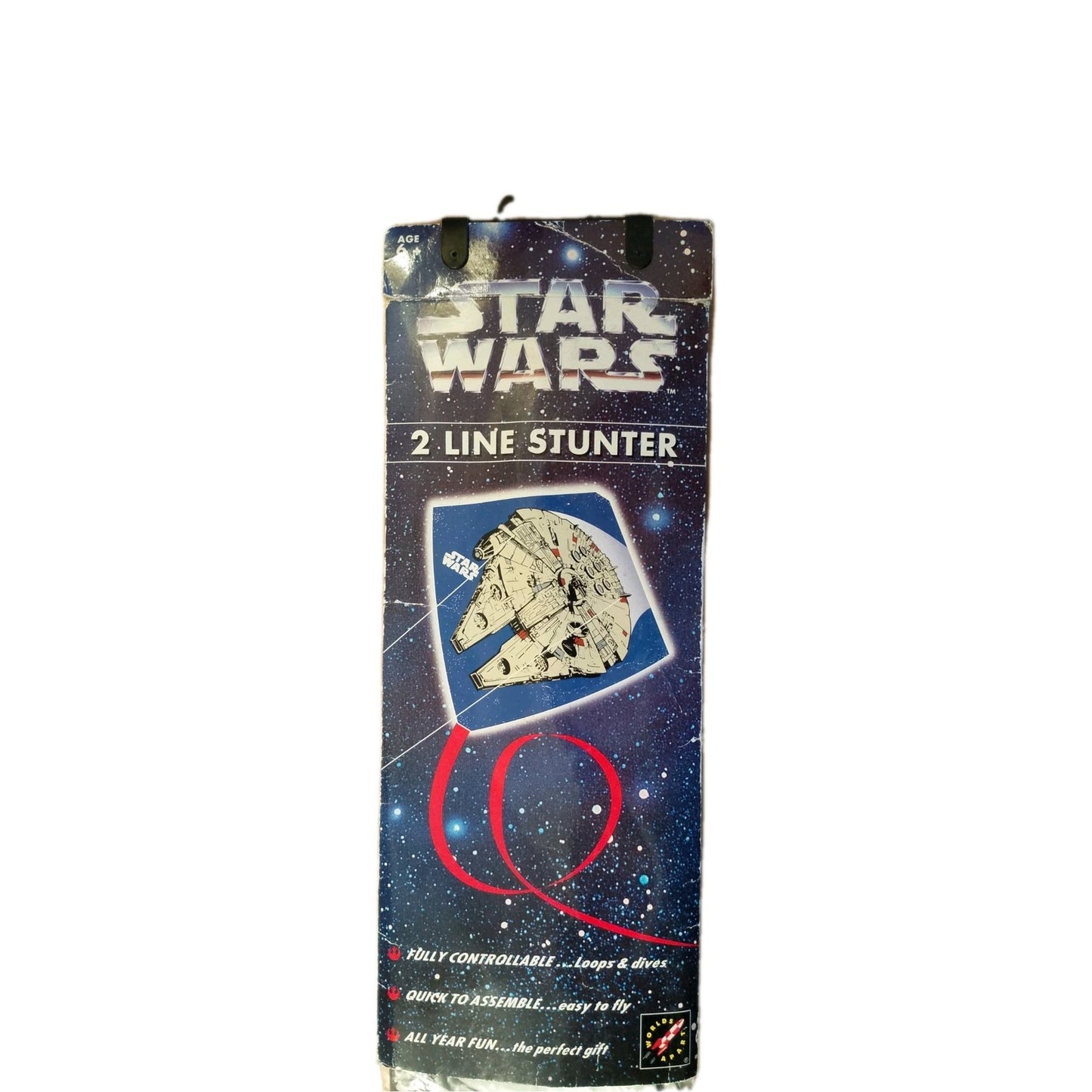 Vintage 1997 Star Wars Milennium Falcon KITE 70x67 CM Brand New & Sealed 