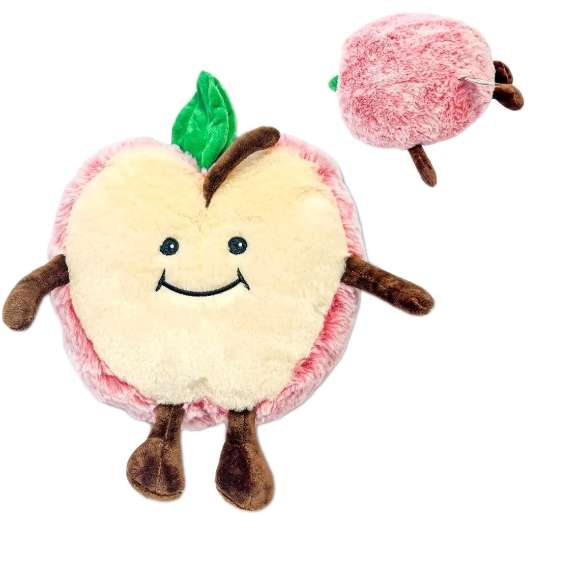 10″ Fluffy Fruity Friends – PEAR , ORANGE & APPLE Plush 