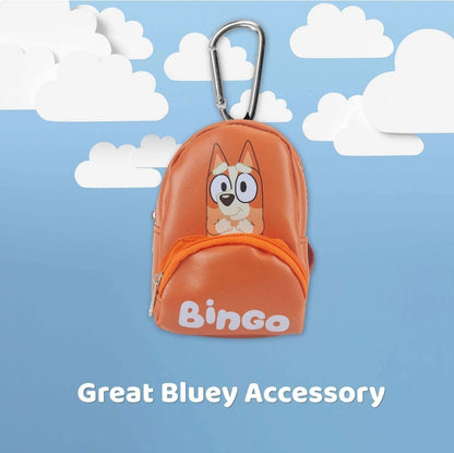 Bluey - Bingo Backpack Bag Clip Childrens Video Game Accessories 12. 5cm x 9cm