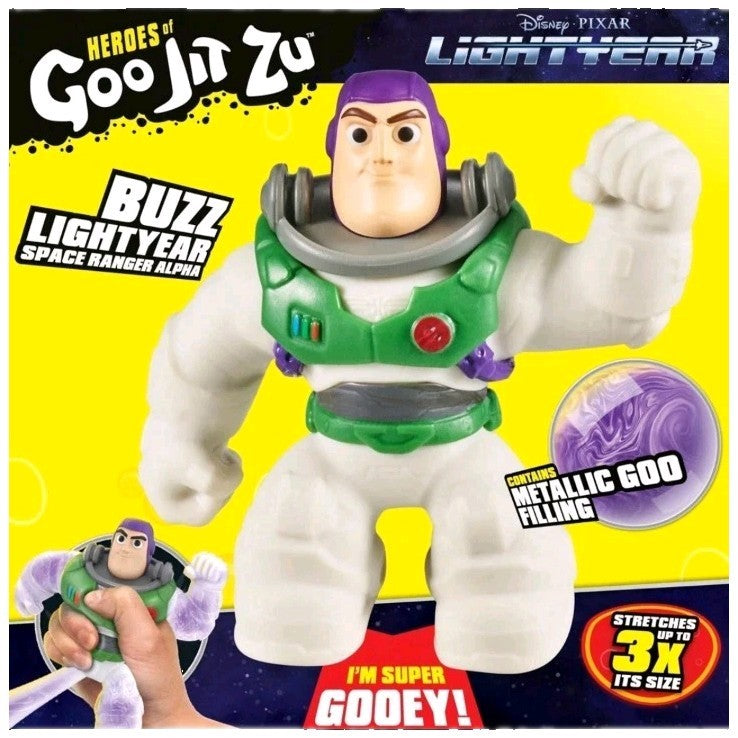 Heroes of Goo Jit Zu Lightyear Buzz Space Ranger Metalic Goo Filling-Alpha Gooey