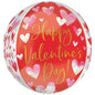 Valentines Day Foil Balloons For That Somebody Special: Heart, Marble, Abstract