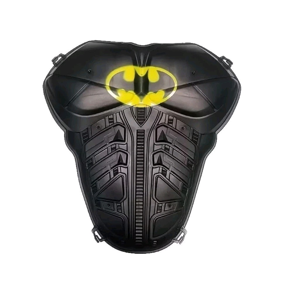 Childs 5Pcs Batman Dark Knight Dress Up Gear Chest Plate Mask Arm Guards Set