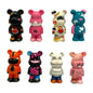 13cm Squeezy Stress Fidget Bear Popular Japanese Brickbear Style Funky Graffiti