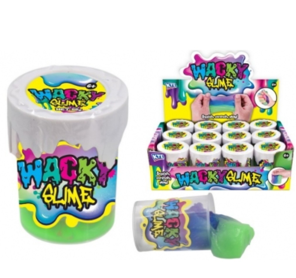 Wacky Slime Tub 55g - Assorted Colours Sensory Toy & Party Favor