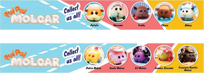 Pui Pui Molcar Surprise Figures 6cm - Flocked Fuzmols Playable Blind Box
