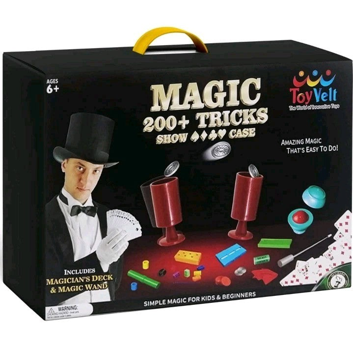 ToyVelt Magic Tricks Set For Beginners with Over 200 Tricks and Instructions