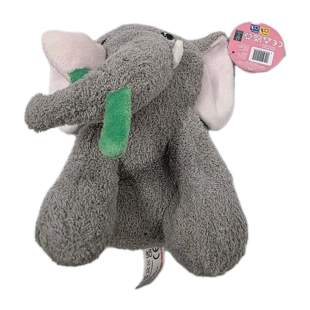 Tatty Elephant With Spring Flower Plush Soft 25cm Cuddly Toy Easter Gift