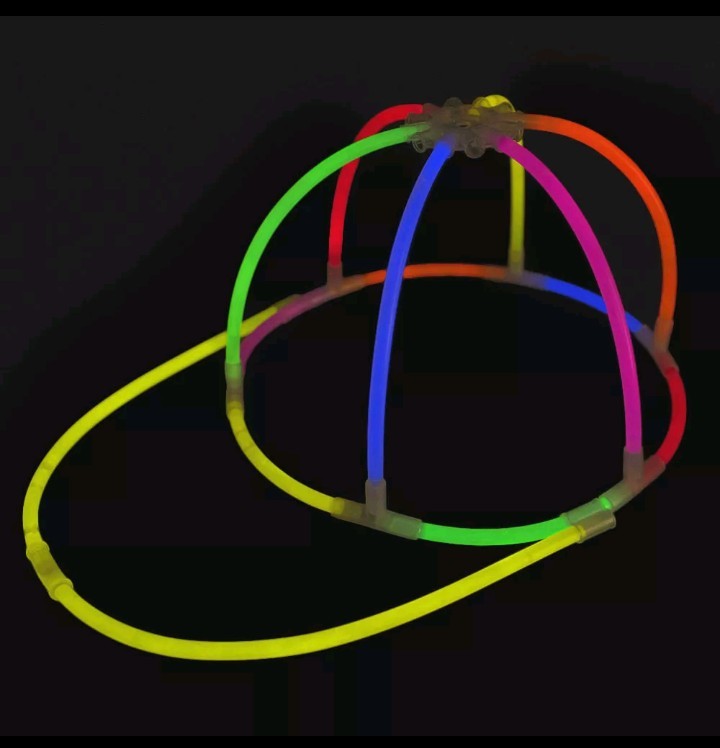 Glow In The Dark Stick Baseball Cap