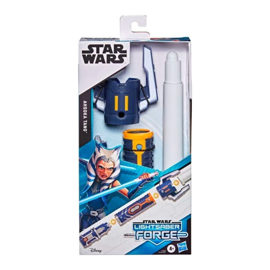 Star Wars AHSOKA TANO Lightsaber Forge - Light Up Extendable Collectable Toy
